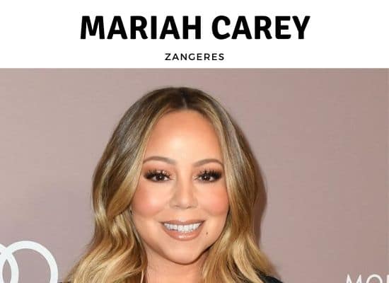 Zangeres Mariah Carey